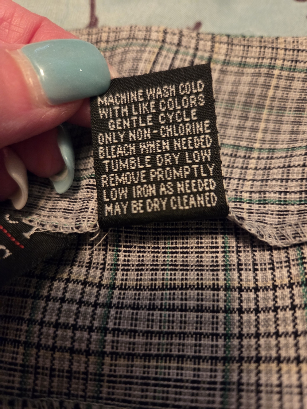 Grey Plaid Bermuda Shorts NWT - Picture 13 of 15